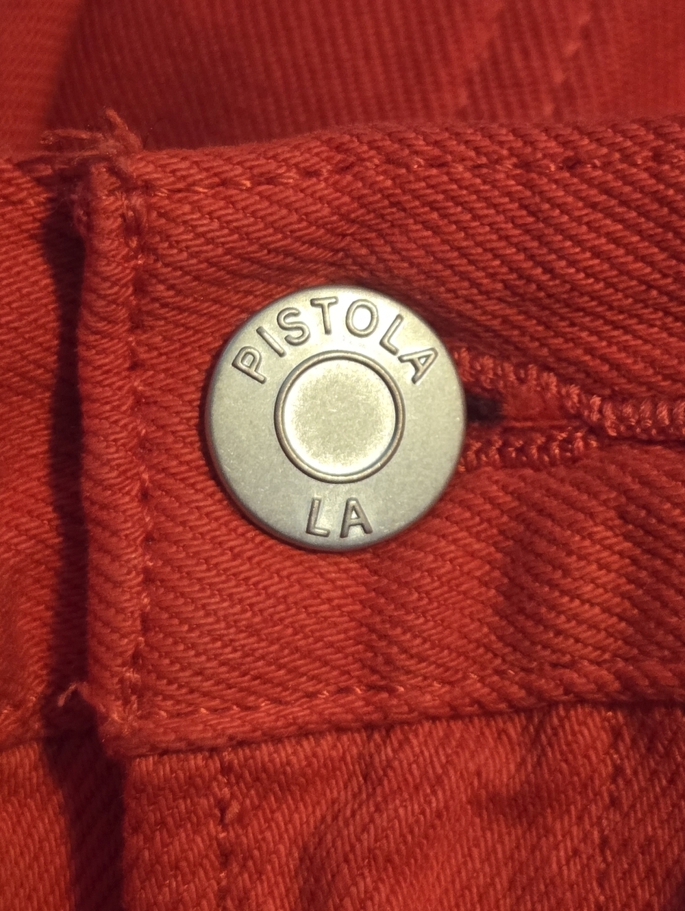 pistola Scarlet High-Rise Wide Leg Flare Jeans - Picture 8 of 11